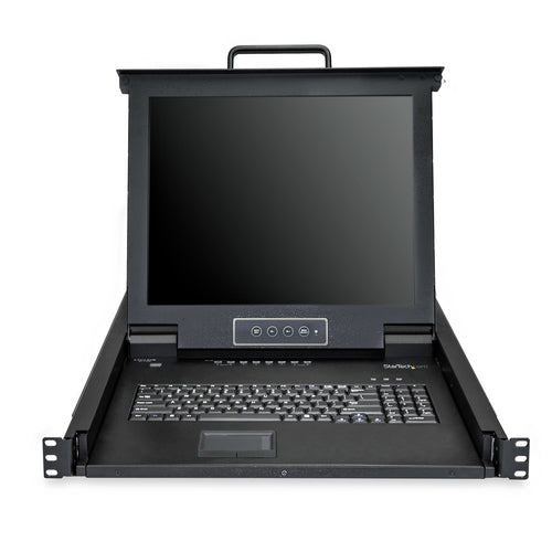 StarTech.com RKCONS1708K 8 Port Rackmount KVM Console - 17" LCD Monitor