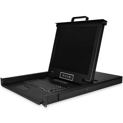 StarTech 17" Rackmount KVM Console with 16 Port Switch - Integrated KVM Drawer