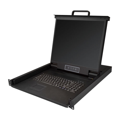 StarTech Rackmount KVM Console RKCONS1901 - 19" LCD, VGA, USB, 1280x1024 Resolution