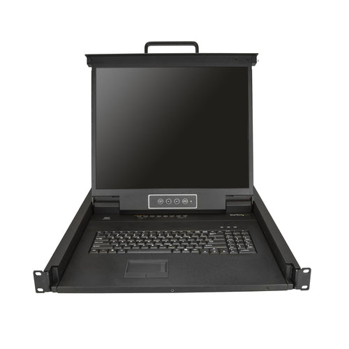 StarTech RKCONS1908K Rackmount KVM Console - 19" LCD, 8 Port, USB & VGA