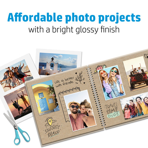 HP Everyday Glossy Photo Paper-100 sht/A4/210 x 297 mm