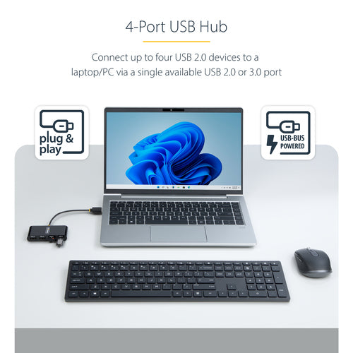 StarTech.com ST4200MINI2-USB-HUB interface hub