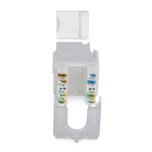 StarTech.com C6KEY110180WH24PK keystone module