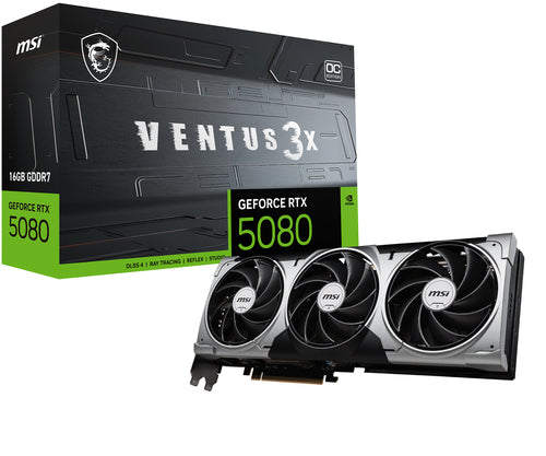 MSI VENTUS GeForce RTX 5080 16G 3X OC