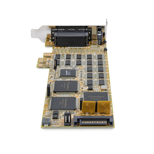 16-Port Low-Profile RS232 Serial Card PCI Express PCIe 1.1
