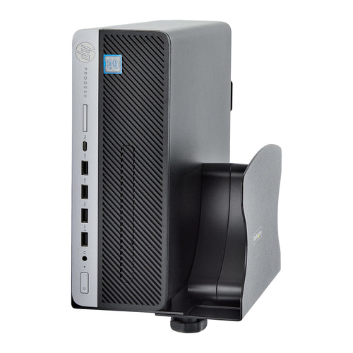 Wall-Mounted CPU Holder Bracket Heavy-Duty Adjustable 40lb Support Desktop Tower
