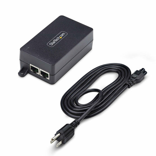 1-Port Gigabit PoE+ Injector 30W Power Budget Wall Mountable