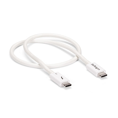 Thunderbolt Cable StarTech TBLT34MM50CW 0.5m 40 Gbps Male to Male White