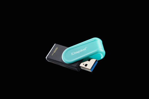 USB Flash Drive Kingston DataTraveler Exodia S 128GB USB 3.2 Gen 1 Portable Swivel Storage