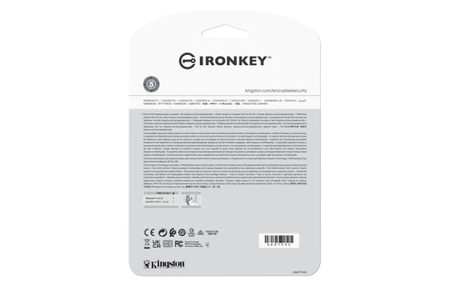 USB Flash Drive Kingston IronKey Vault Privacy 50 128GB 250MB/s AES-256 - IKVP50/128GB