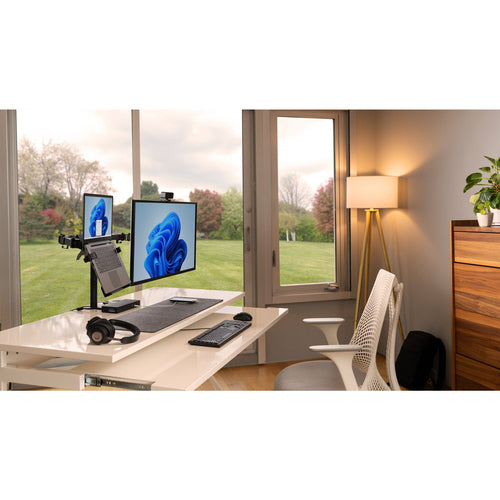 Dual Monitor Arm Mount for 32-Inch Monitors Ergonomic Adjustable Stand - Kensington