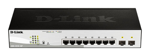 Network Switch D-Link DGS-1210-10P 10-Port Gigabit PoE 2x SFP Managed Rack-Mounting - DGS-1210-10P