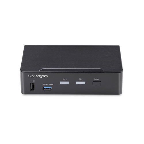 2-Port DisplayPort KVM Switch 4K 60Hz USB 3.0 Hub StarTech.com