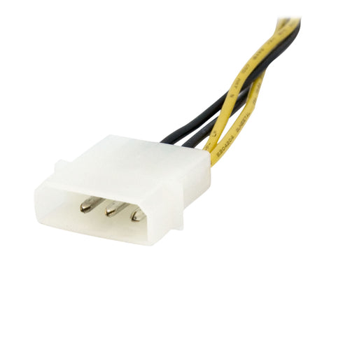 4 Pin to 8 Pin EPS Power Adapter StarTech 6in Cable Straight Male Female