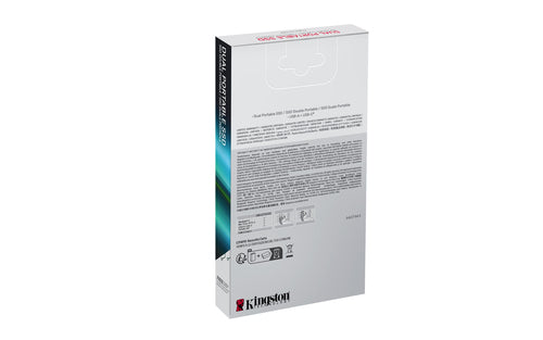 Portable SSD Kingston Technology 2TB Dual USB-A/C 1050MB/s - SPSD/2TB