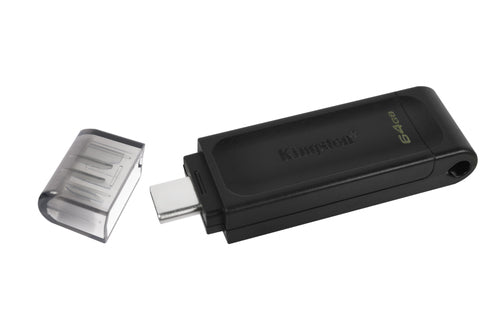 USB Flash Drive Kingston DataTraveler 70 64GB USB-C 3.2 Gen 1