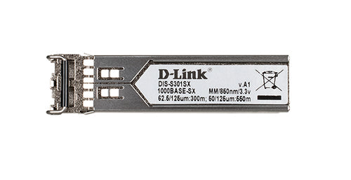 Network Transceiver D-Link DIS‑S301SX 1000BaseSX Mini-GBIC Fiber Optic 550m - DIS-S301SX
