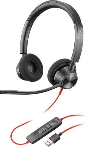 HP Poly Blackwire 3320 USB-A Headset