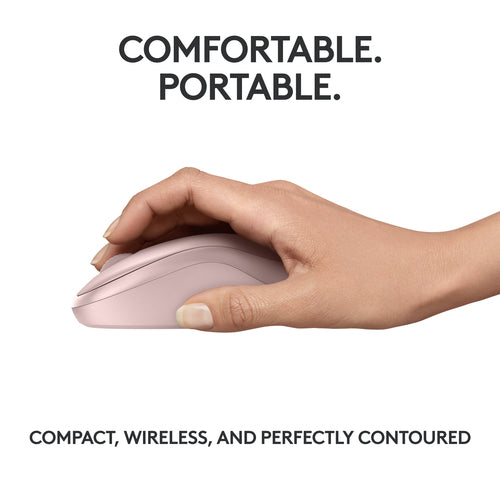 Mouse Logitech M240 Silent 4000 DPI RF Wireless Bluetooth Ambidextrous - 910-007121