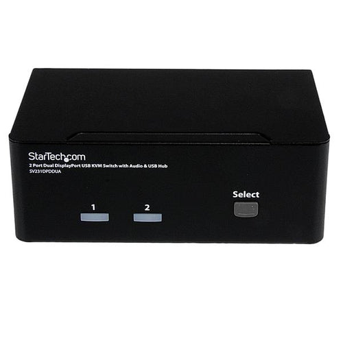KVM Switch StarTech.com SV231DPDDUA 2 Port Dual DisplayPort 4K USB Hub - SV231DPDDUA