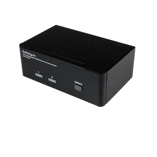 KVM Switch StarTech.com SV231DPDDUA 2 Port Dual DisplayPort 4K USB Hub - SV231DPDDUA