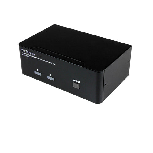 KVM Switch StarTech.com SV231DPDDUA 2 Port Dual DisplayPort 4K USB Hub - SV231DPDDUA