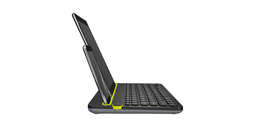 Wireless Bluetooth Keyboard Logitech Black Ergonomic Design