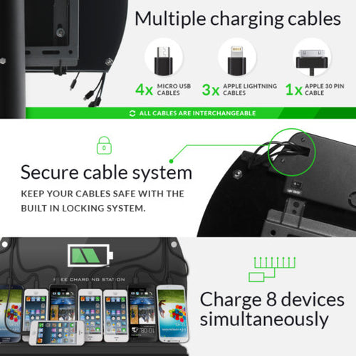ChargeTech CT-300024 charging station organizer