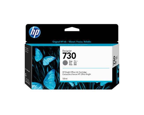 Ink Cartridge HP 730 130-ml Gray Thermal Inkjet DesignJet T1700