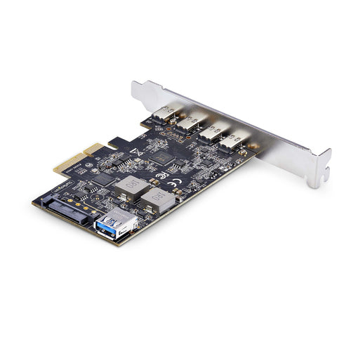 USB PCIe Card StarTech 5-Port USB 3.2 10Gbps 4x USB-C - PS4C3IA3-USB-C-CARD