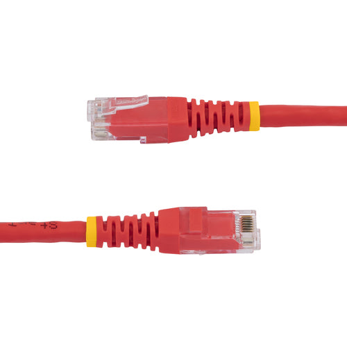 5ft CAT6 Ethernet Cable Red 250MHz 100W PoE RJ45 UTP Molded Network Cable