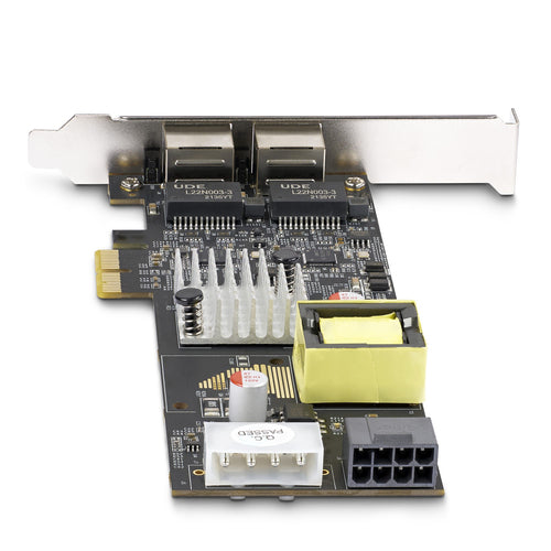 Network Card StarTech.com PR22GIP 2-Port 2.5Gbps PoE Multi-Gigabit NIC PCIe - PR22GIP-NETWORK-CARD