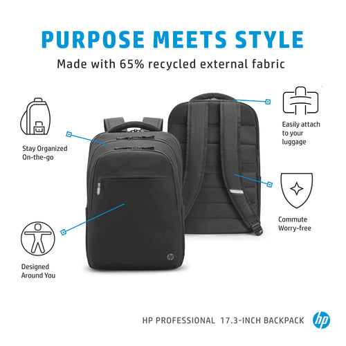 HP Professional 17.3 Laptop Backpack