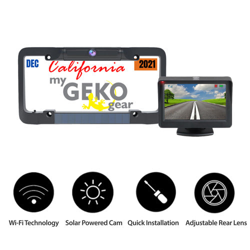 Adesso SOLARST car backup camera