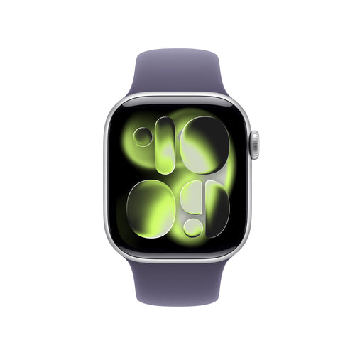 Apple Watch Series 11 GPS + Cellular 42mm Silver Aluminium Touchscreen 64GB Wi-Fi GPS