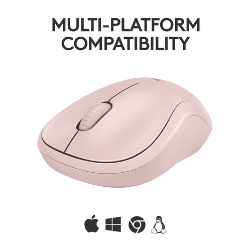 Mouse Logitech M240 Silent 4000 DPI RF Wireless Bluetooth Ambidextrous - 910-007121