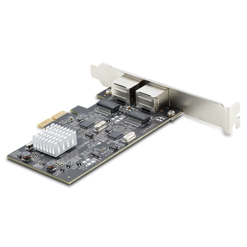 2-Port 2.5Gbps NBASE-T PCIe Network Card Intel I225-V Multi-Gigabit NIC
