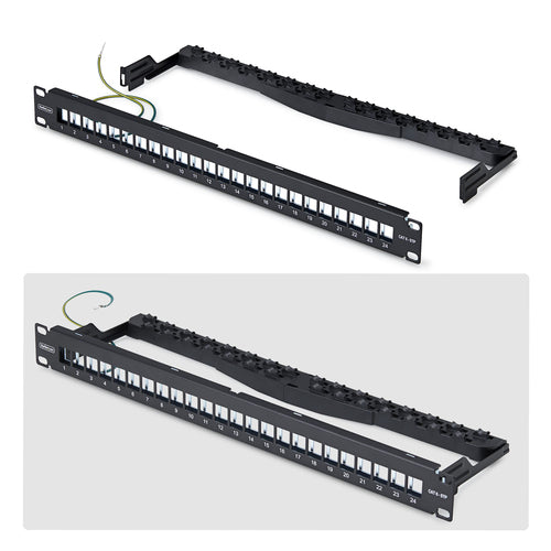 StarTech.com C6PANELSTP241U patch panel