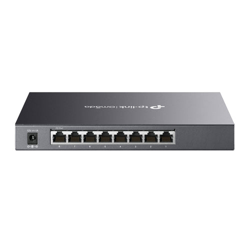 Network Switch TP-Link Omada SG2008 8-Port Gigabit Managed L2/L2+ Wall Mountable
