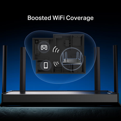 TP-Link Archer BE230 Wi-Fi 7 Dual-Band Wireless Router 2.4GHz 5GHz Ethernet