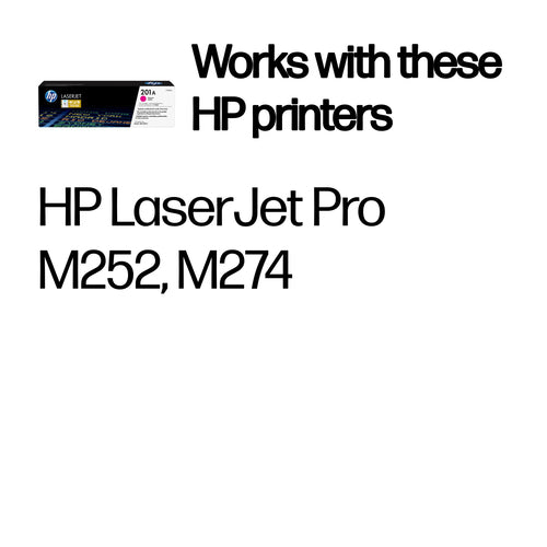 HP 201A Magenta Original LaserJet Toner Cartridge 1330 Pages