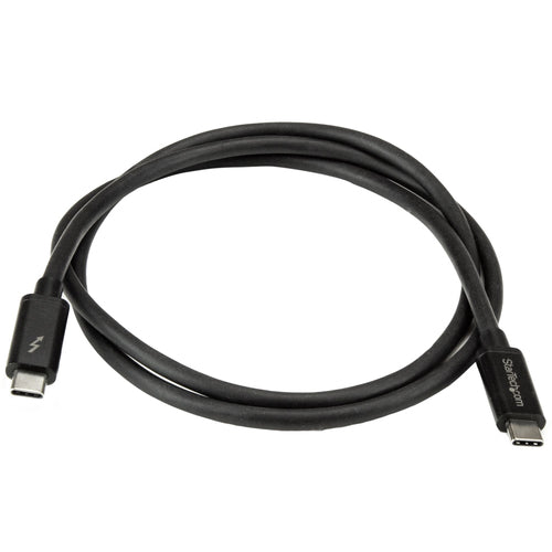Thunderbolt Cable StarTech.com TBLT3MM1M 20Gbps 100W PD 4K Male-Male 1m - TBLT3MM1M