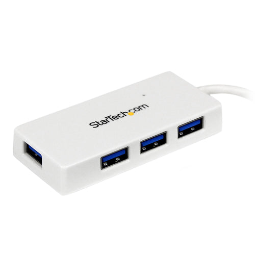 USB Hub StarTech.com ST4300MINU3W 4-Port SuperSpeed 5Gbps White - ST4300MINU3W