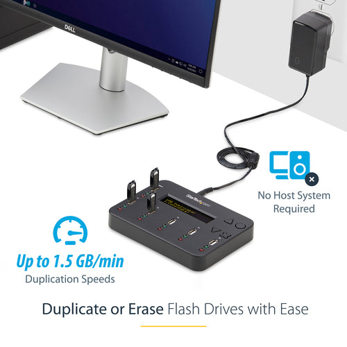 USB Thumb Drive Duplicator StarTech USBDUP15 1 to 5 Copies 1.5GB/min USB 2.0 - USBDUP15