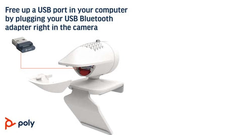 HP Poly Studio P5 USB-A TAA webcam