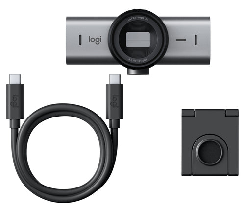Webcam Logitech MX Brio 4K Ultra HD 60fps 8.5MP Privacy Shutter - 960-001530