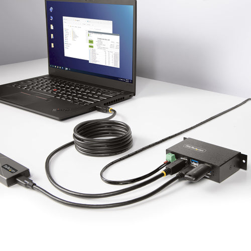 USB Hub 3.2 Gen 1 Type-A & Type-B StarTech 5000 Mbit/s Black Metal