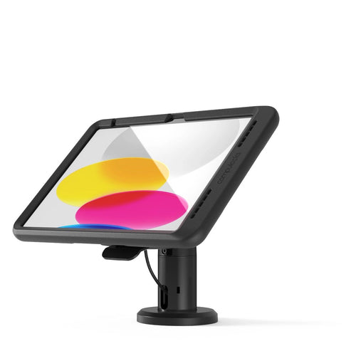 Compulocks iPad 10.9" (10th Gen) PowerMove Tilting Stand - Tablet Security Enclosure - Black