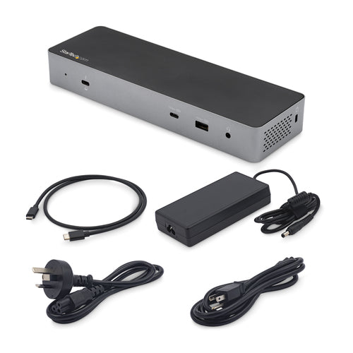 Thunderbolt 3 USB-C Docking Station Dual 4K 60Hz StarTech.com 96W Power Delivery