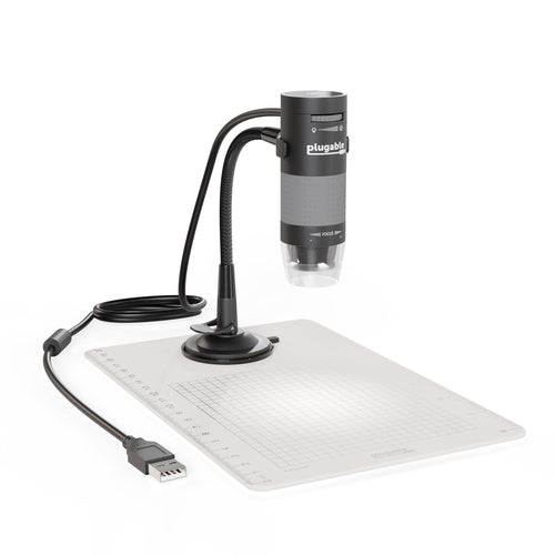 Digital Microscope 250x Magnification 2MP Plugable Technologies USB-C Compatible